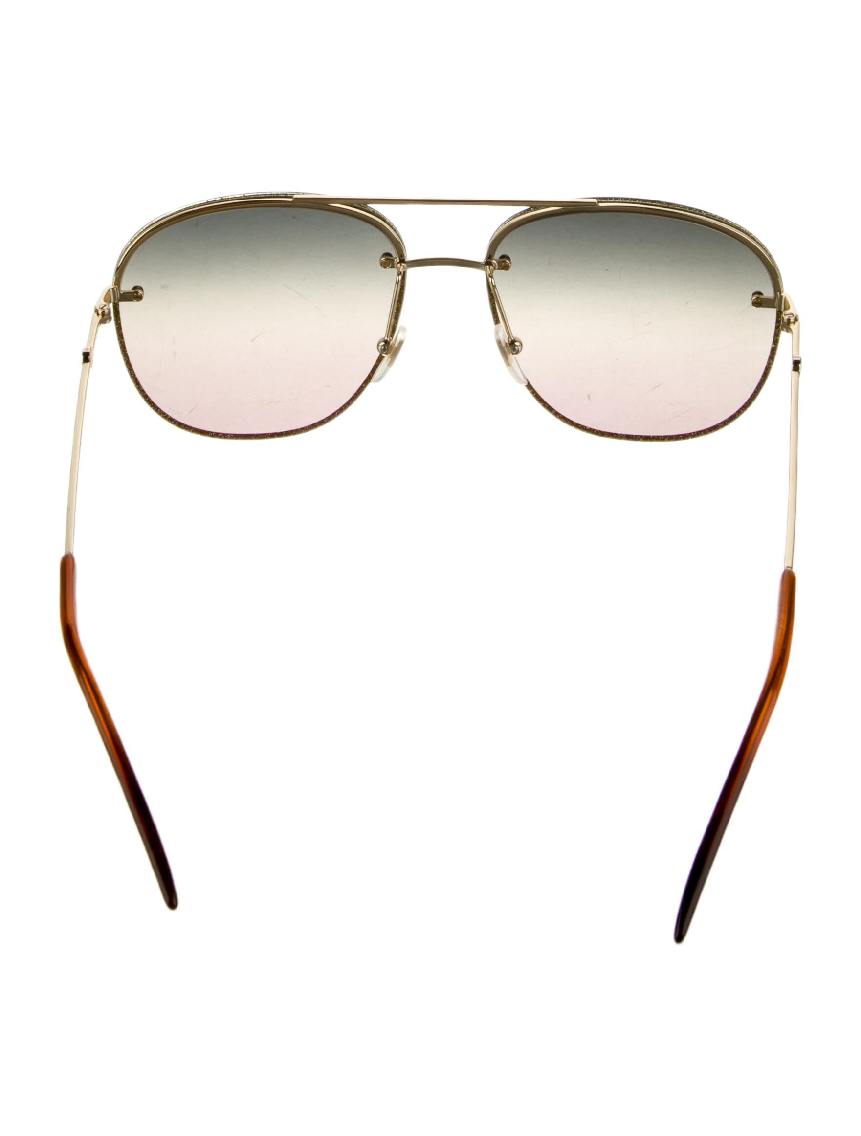 Gucci Aviator Gradient Sunglasses