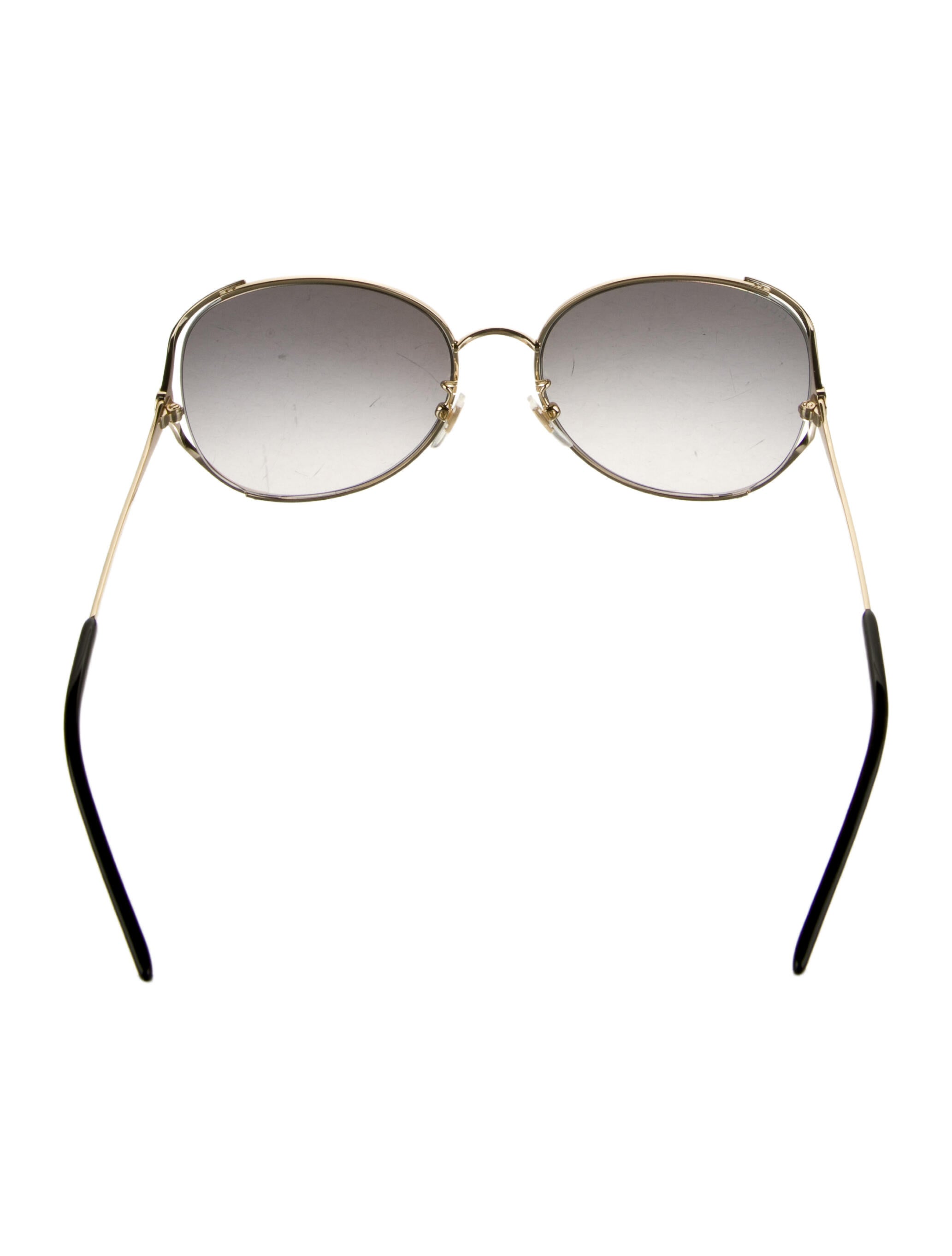 Gucci Round Gradient Sunglasses