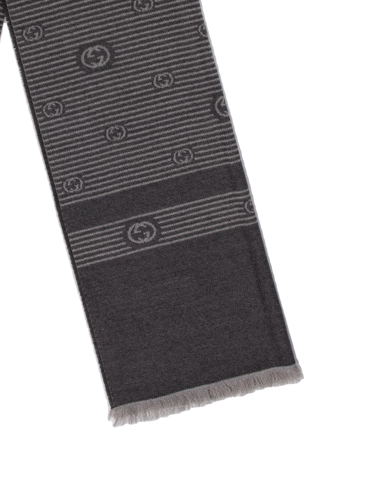 Gucci Wool Striped Scarf
