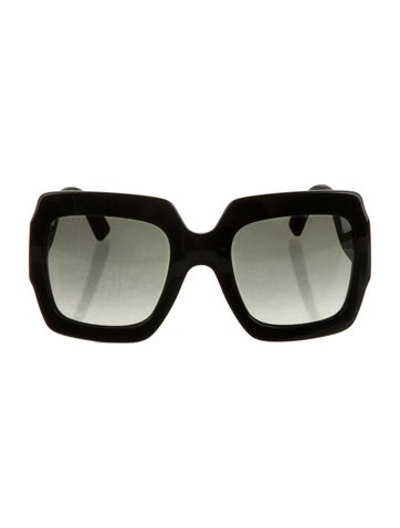 Gucci Sunglasses Square Gradient