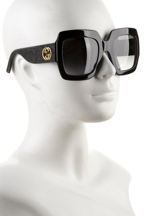 Gucci Square Gradient Sunglasses