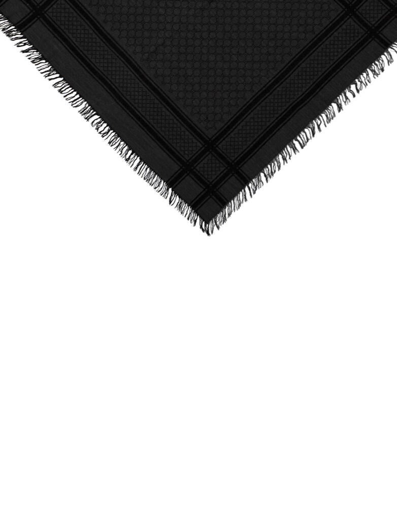 Gucci Wool GG Logo Shawl