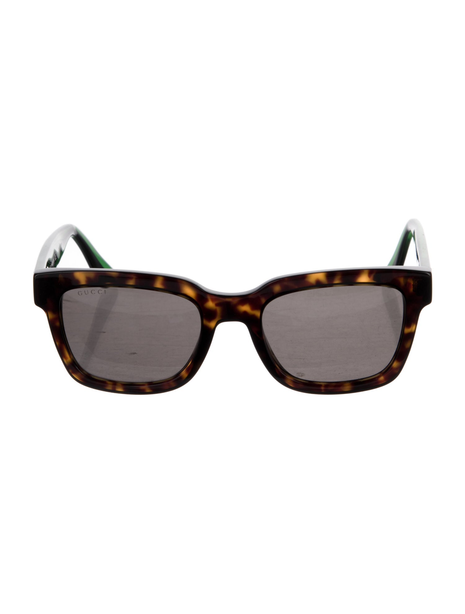 Gucci Web Accent Wayfarer Sunglasses