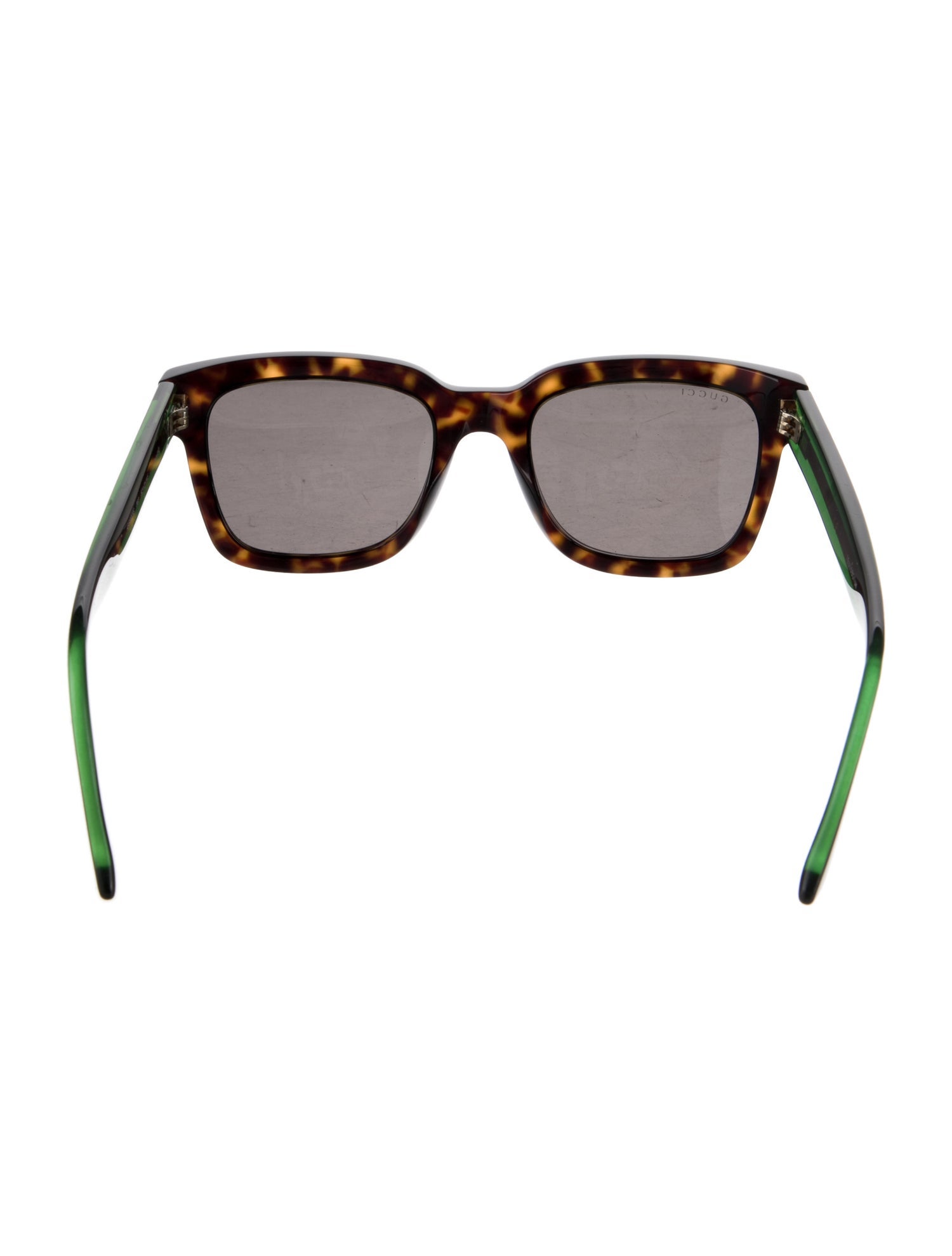 Gucci Web Accent Wayfarer Sunglasses