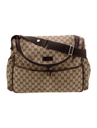 Gucci GG Canvas Diaper Bag