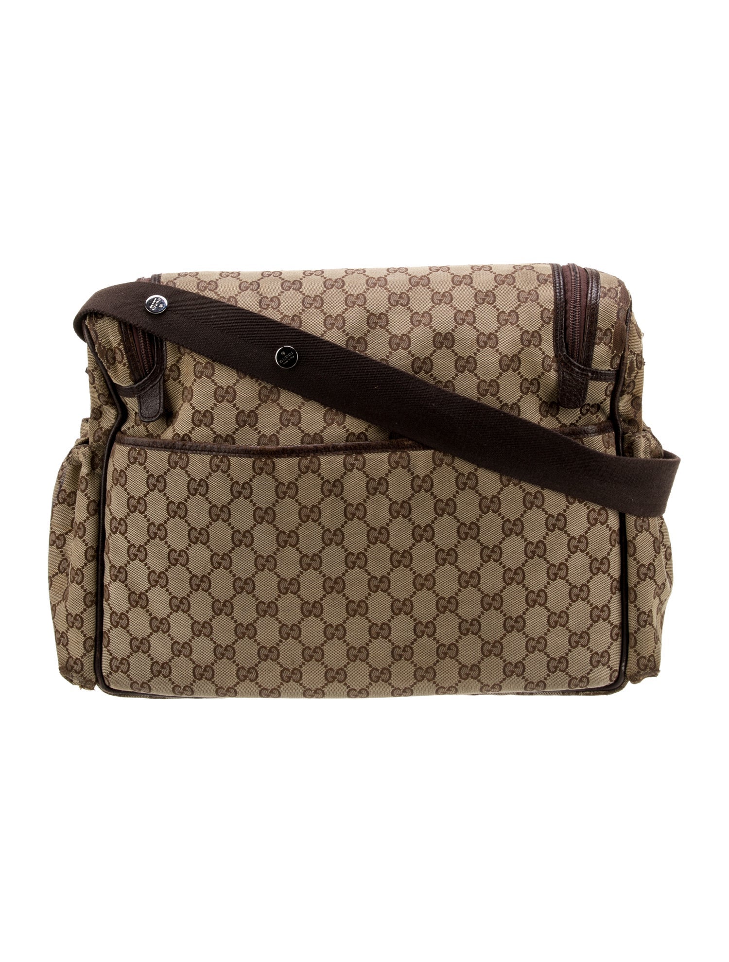Gucci GG Canvas Diaper Bag