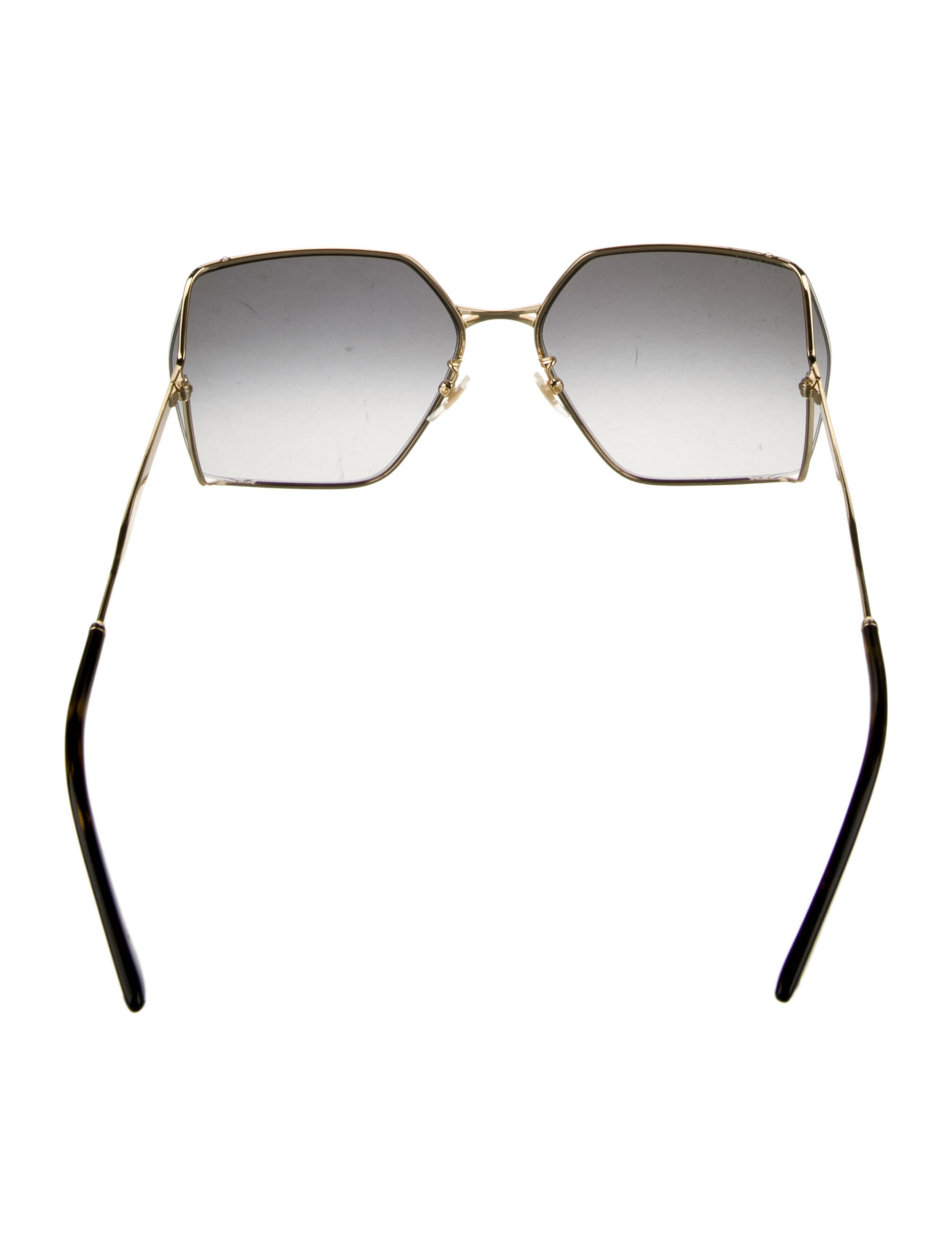 Gucci Oversize Gradient Sunglasses