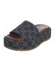 Gucci GG Denim Denim Slides