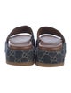 Gucci GG Denim Denim Slides