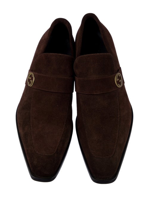 Gucci Suede Monk Straps
