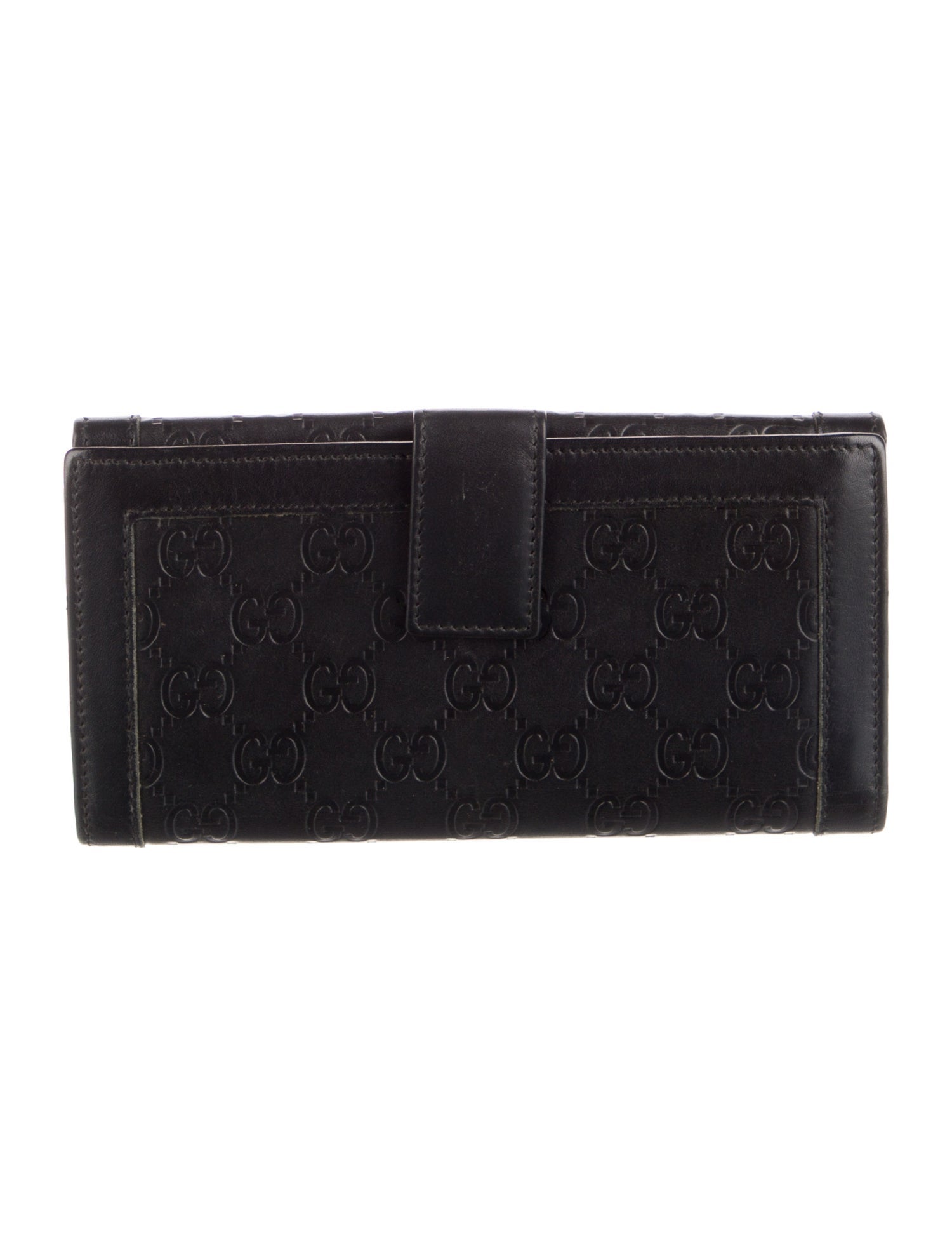 Gucci GG Signature Leather French Purse