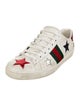 Gucci Web Accent Leather Sneakers