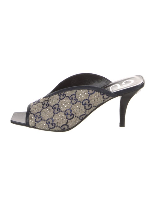 Gucci GG Canvas Canvas Mules