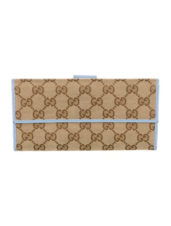 Gucci Continental Wallet GG Canvas Continental Wallet