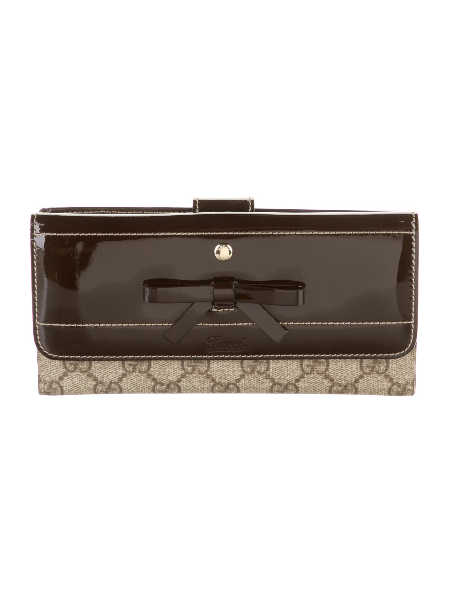 Gucci GG Supreme Continental Wallet