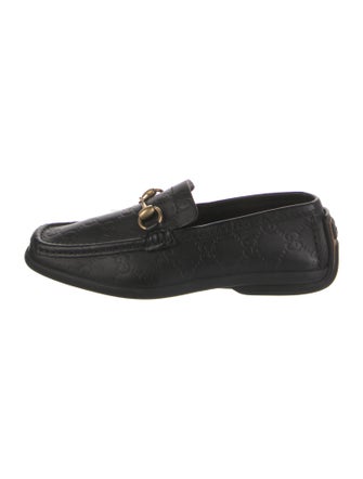 Gucci GG Supreme Leather Loafers