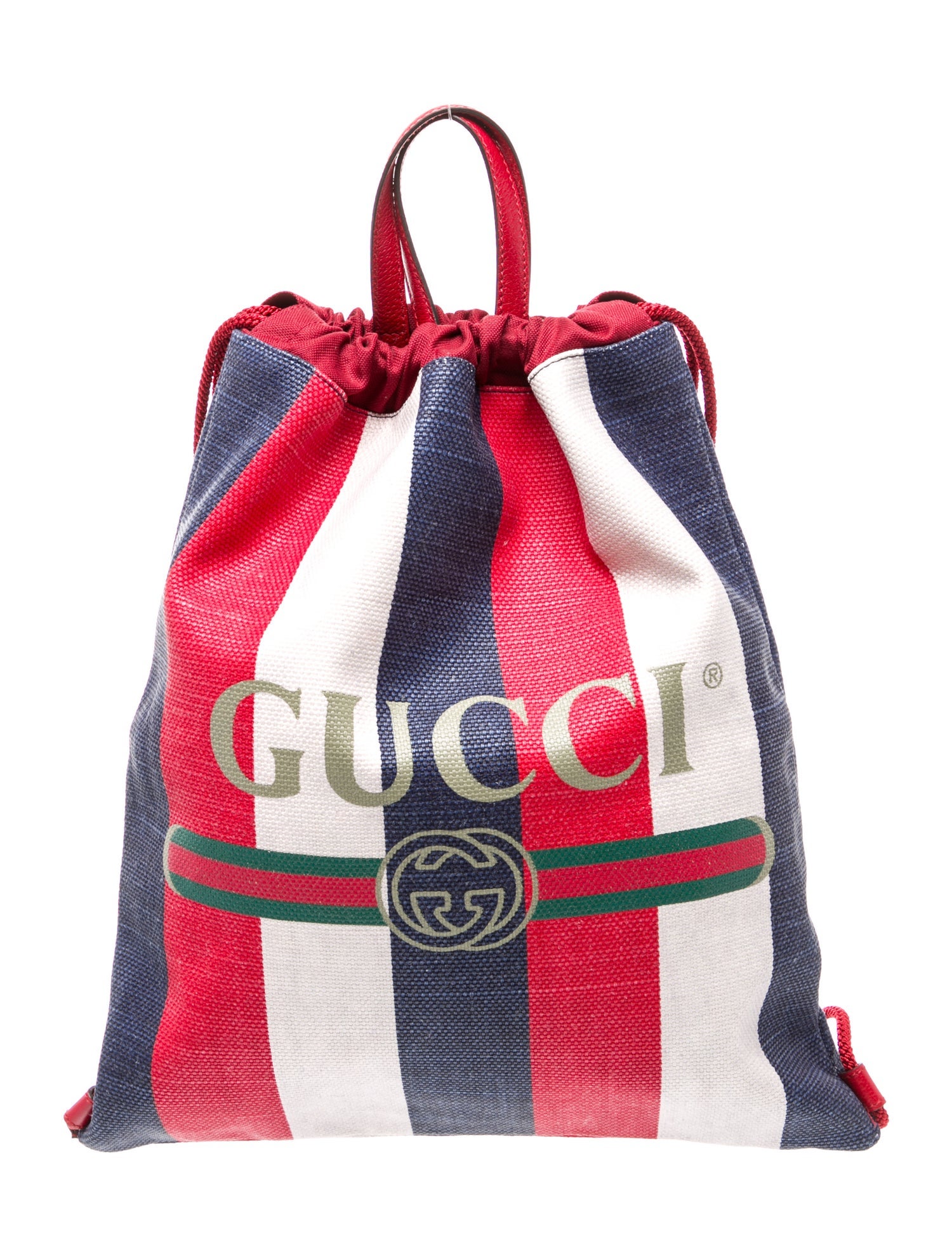 Gucci Interlocking G Logo Drawstring