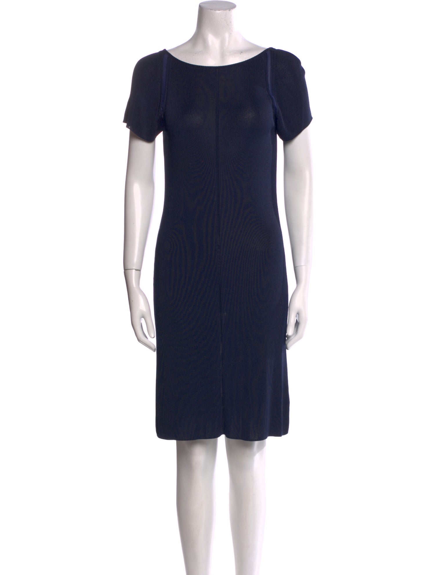 Gucci Scoop Neck Knee-Length Dress