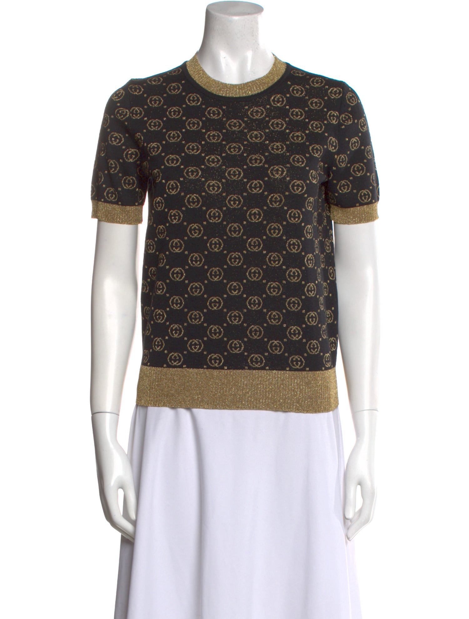 Gucci Wool Printed T-Shirt
