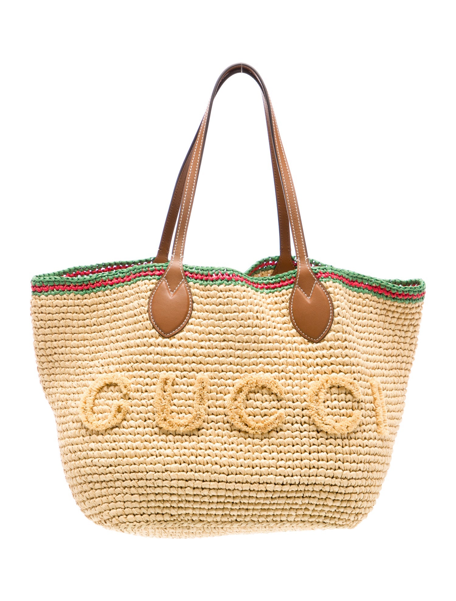 Gucci Straw Tote Medium 2024