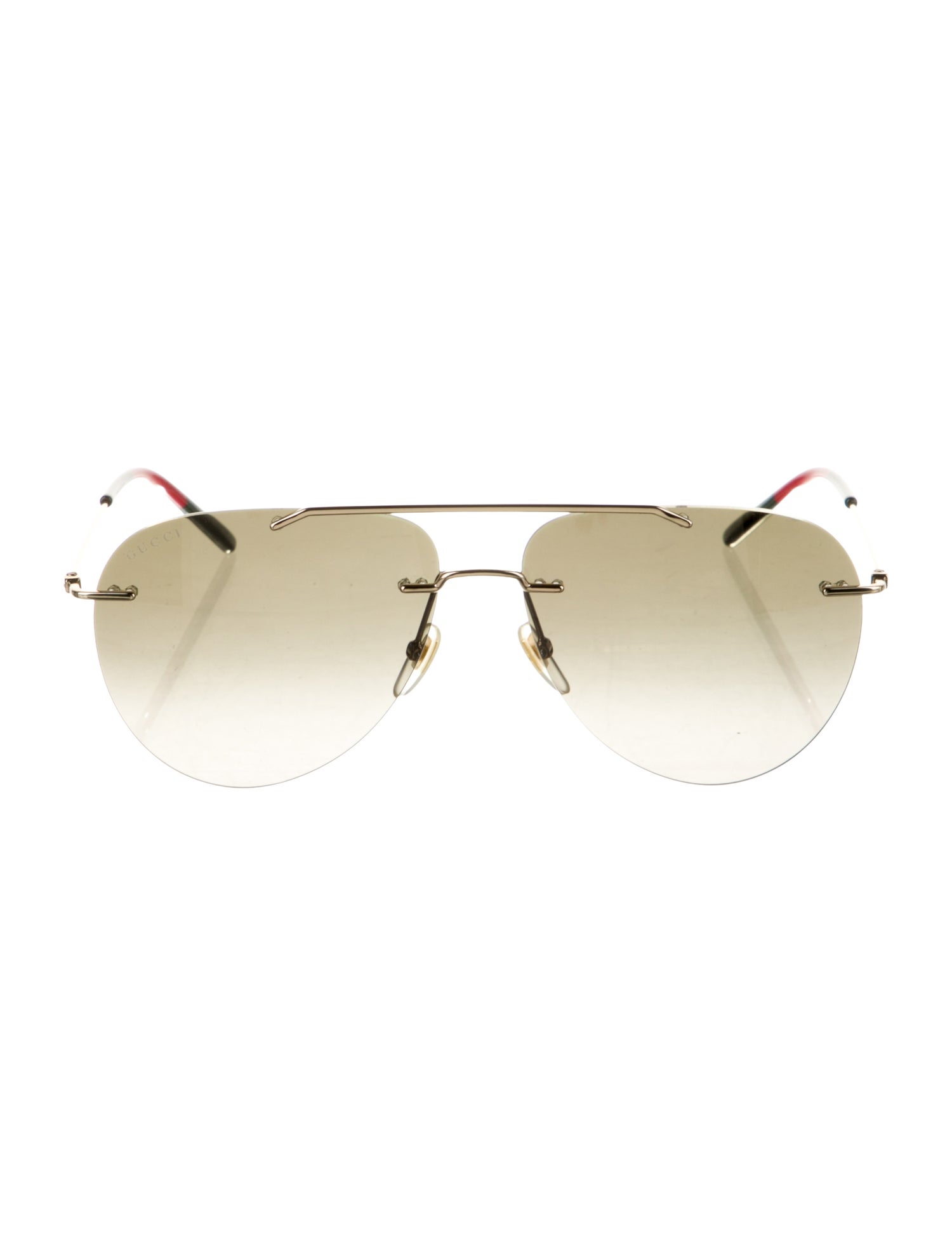 Gucci Aviator Gradient Sunglasses