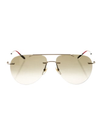 Gucci Aviator Gradient Sunglasses