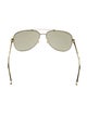 Gucci Aviator Tinted Sunglasses
