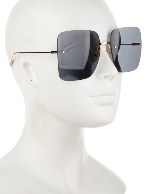 Gucci Square Tinted Sunglasses