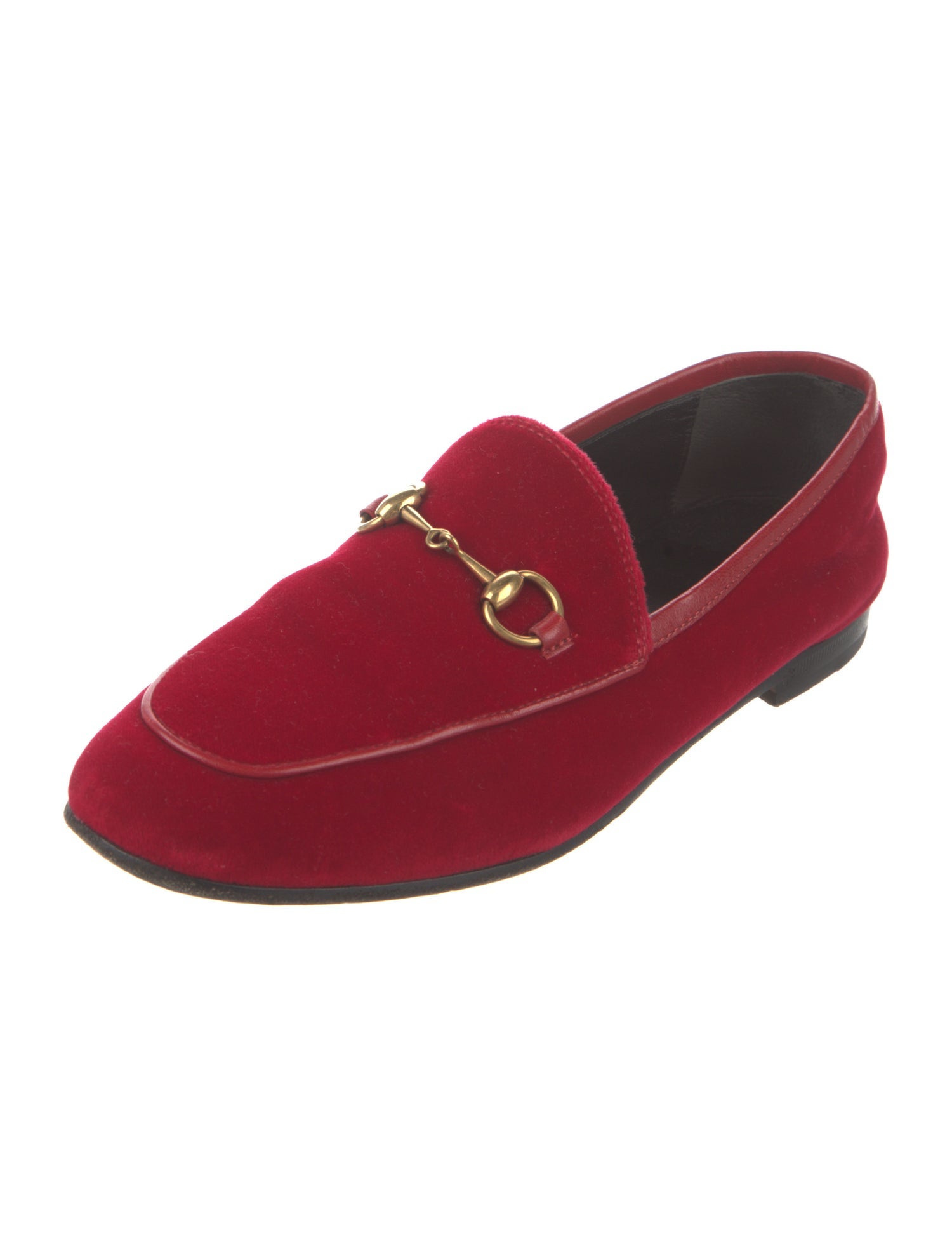 Gucci Velvet Loafers