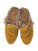 Gucci Horsebit Accent Velvet Mules