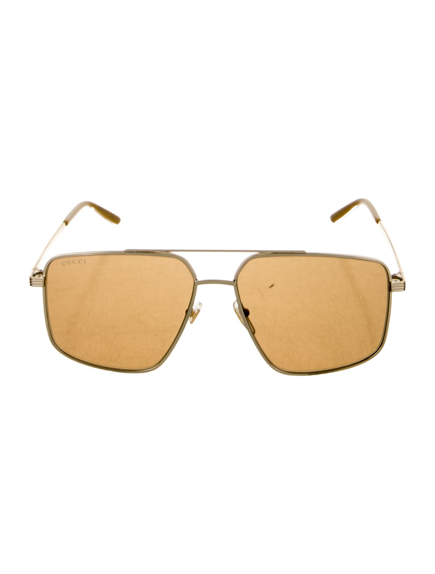 Gucci Square Tinted Sunglasses w/ Tags