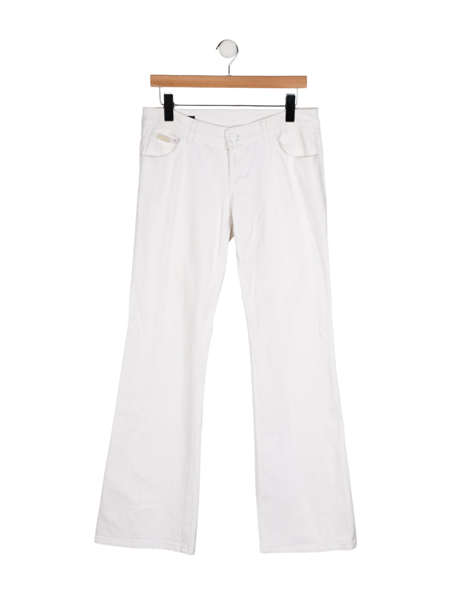 Gucci Mid-Rise Wide Leg Jeans