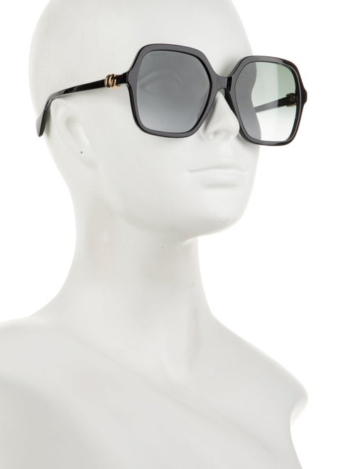 Gucci Square Gradient Sunglasses