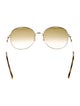 Gucci Round Gradient Sunglasses