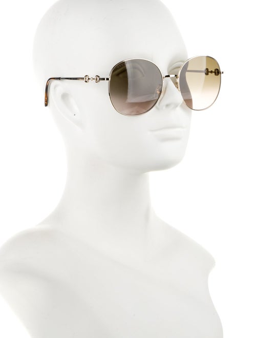 Gucci Round Gradient Sunglasses
