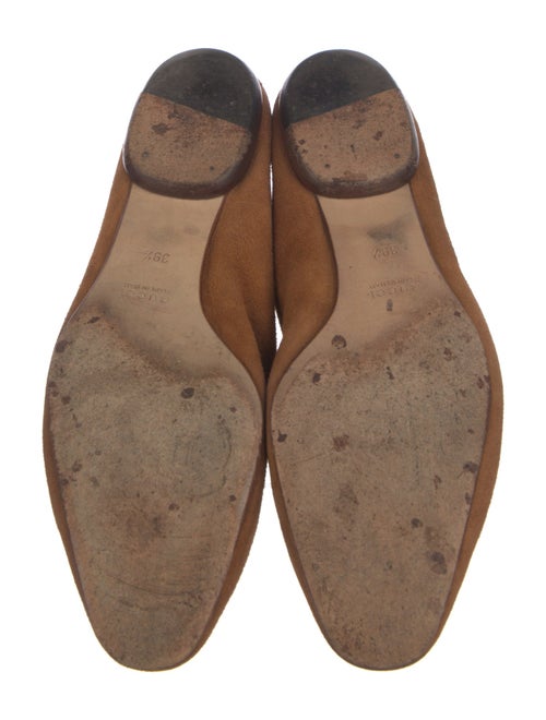 Gucci Horsebit Accent Suede Loafers