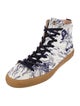 Gucci Web Accent Printed Sneakers