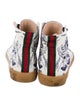 Gucci Web Accent Printed Sneakers