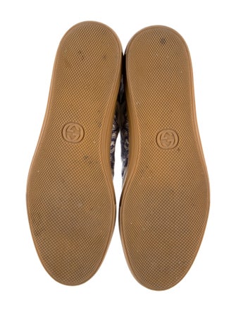 Gucci Web Accent Printed Sneakers