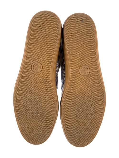 Gucci Web Accent Printed Sneakers