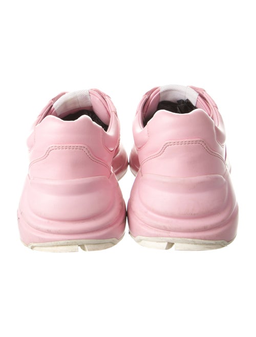 Gucci Web Accent Leather Chunky Sneakers