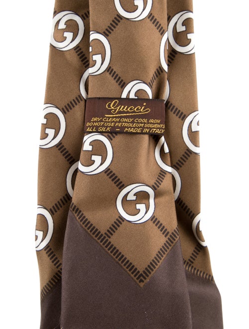 Gucci Patterned Tie