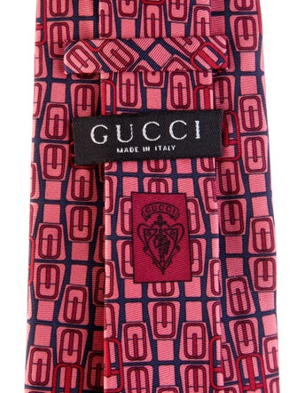 Gucci Pattern Print Tie