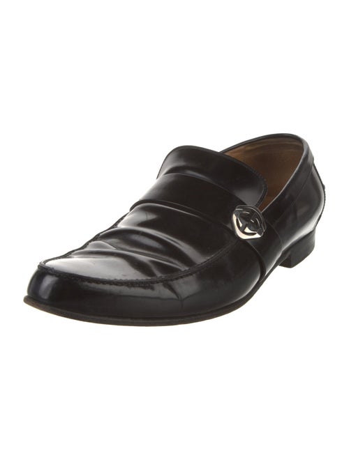 Gucci GG Supreme Leather Monk Straps