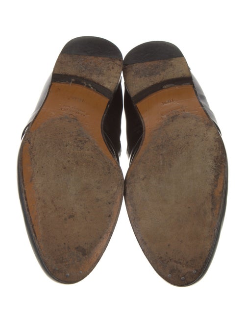 Gucci GG Supreme Leather Monk Straps