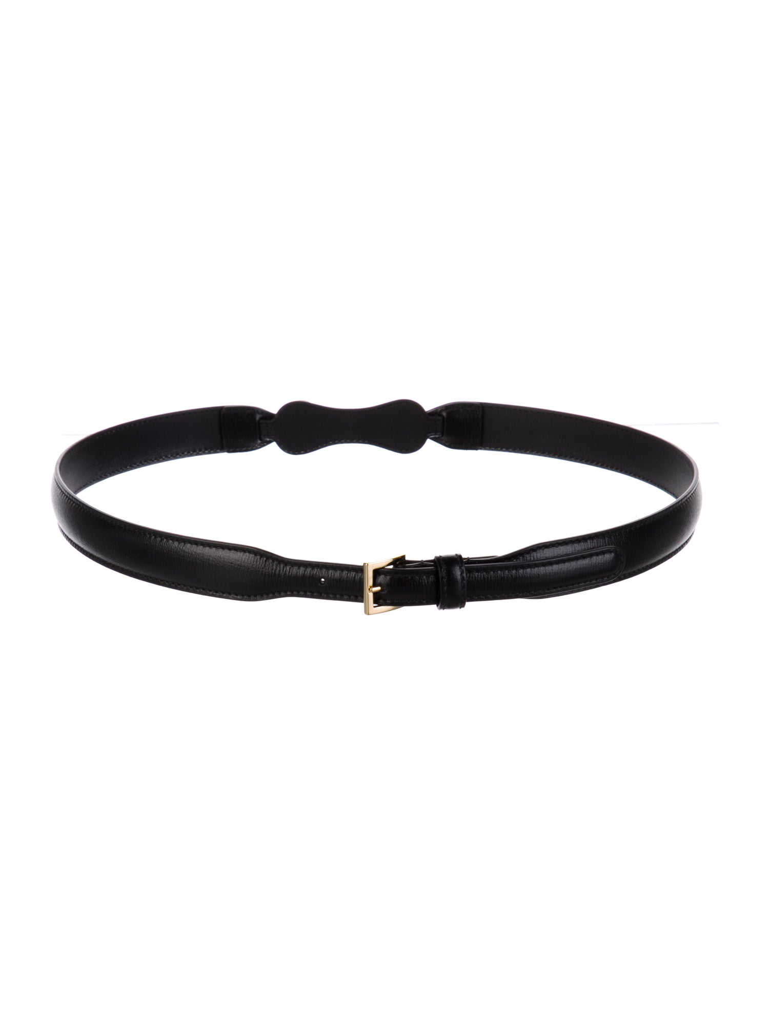 Gucci Skinny Leather Waist Belt