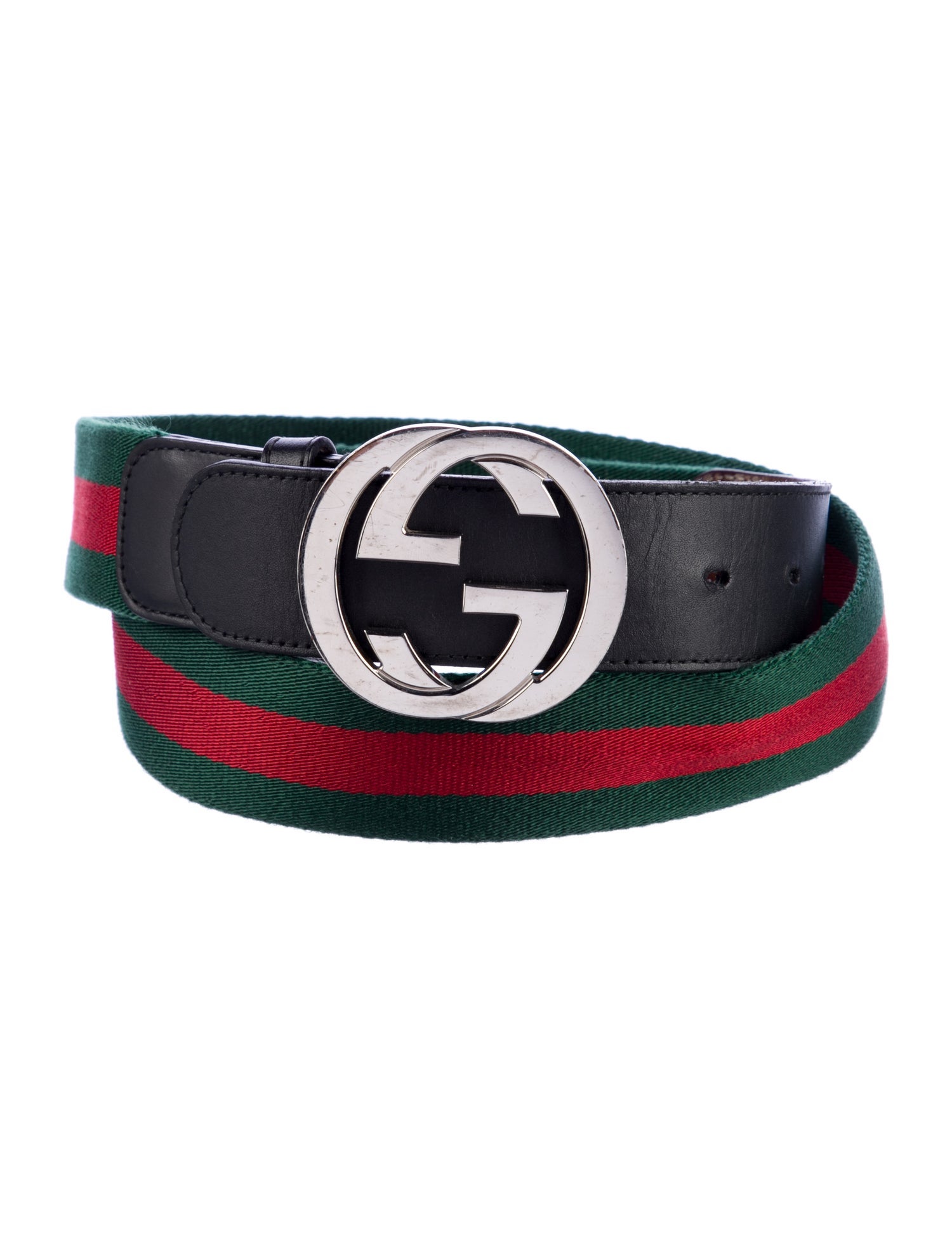 Gucci Web Accent Belt