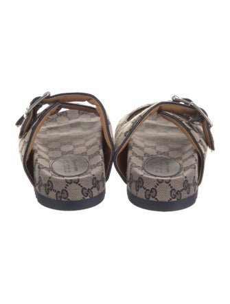Gucci GG Canvas Canvas Slides