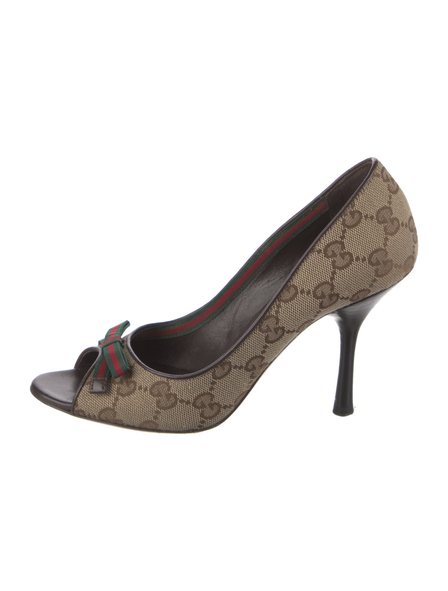 Gucci GG Canvas Canvas Pumps