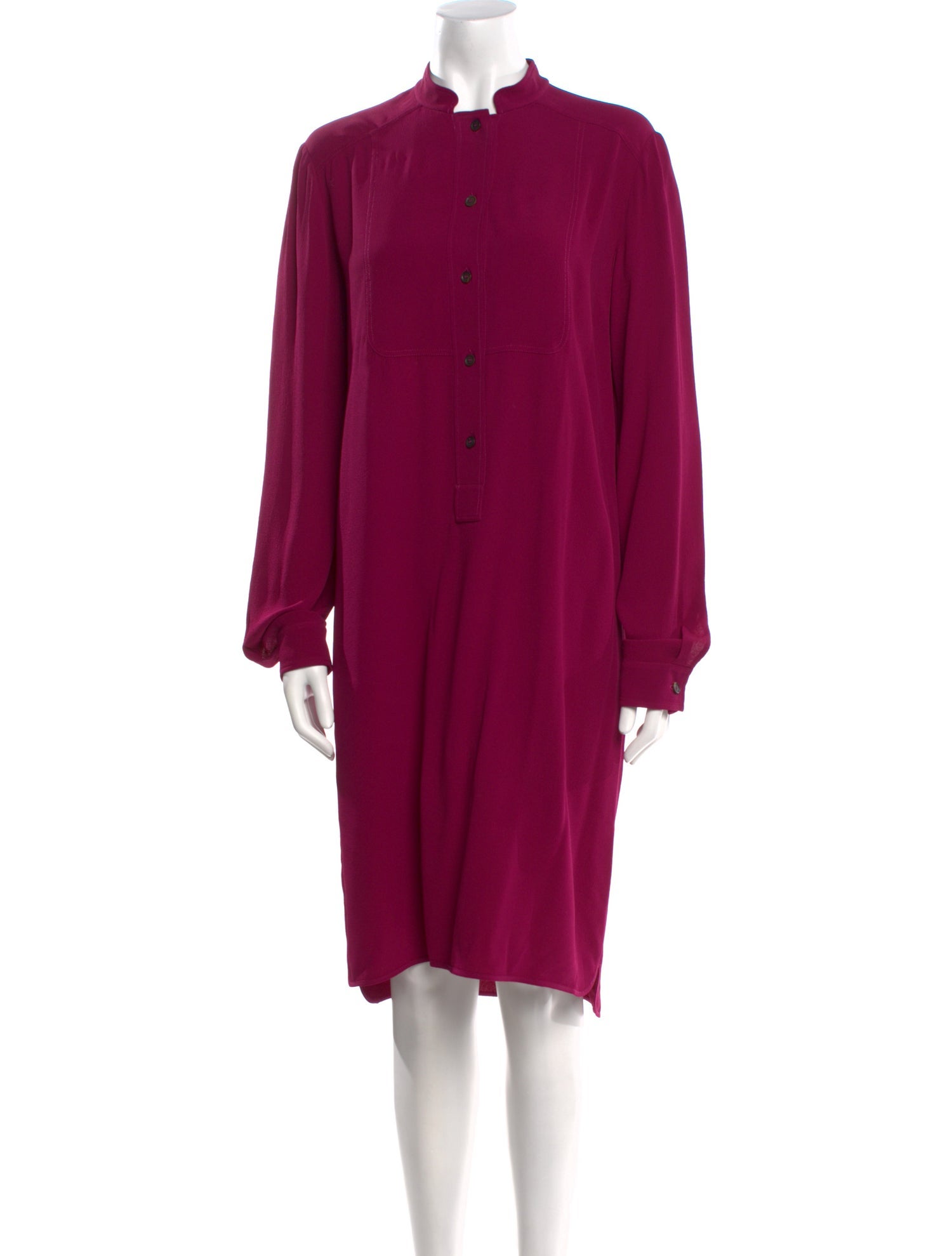 Gucci Mock Neck Midi Length Dress